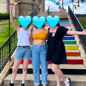 Yellow Asymmetrical Bra Top